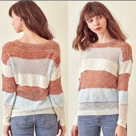 RELISTED Storia colorblock lightweight sweater - Picture 6 of 7